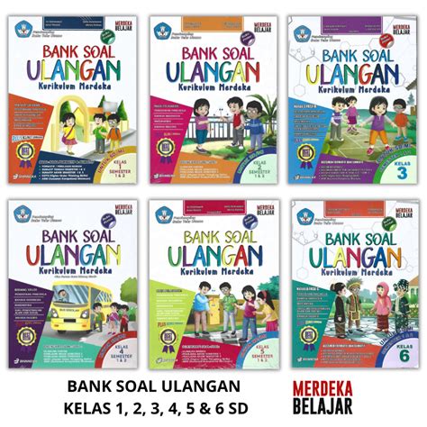 Jual Buku Bank Soal Ulangan Kurikulum Merdeka Kelas S D Sd Mi