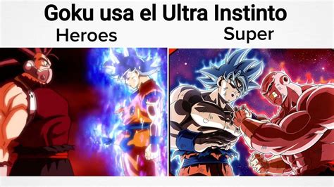 Dragón ball Súper Goku vs Jiren edit Dragón ball Héroes Goku vs