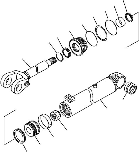 707 00 02340 Komatsu CYLINDER ASS Y