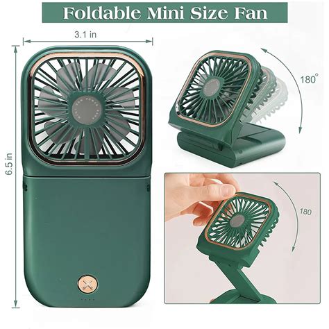 Rose Mini Ventilateur Portable En Aste Par Usb Ventilateur De Cou