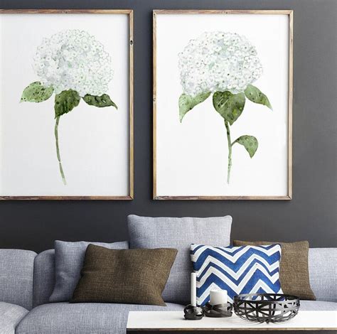 Hydrangea Wall Art Hydrangea Art Print Hydrangea Etsy