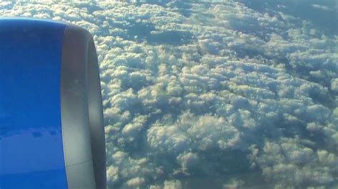 Inside The Plane And Beyond The Clouds How It Looks In The Sky Hd Youtube