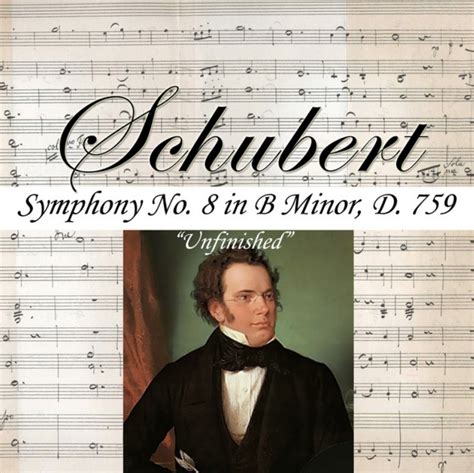 Franz Schubert Symphony No Unfinished D I Allegro