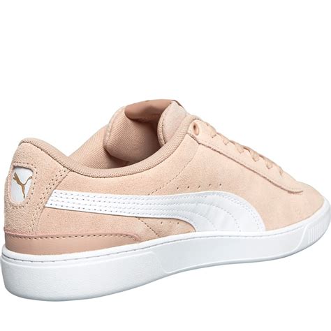 Buy Puma Womens Vikky V3 Trainers Rose Quartzpuma Whitepuma Gold