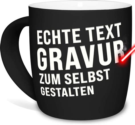 Tasse Tassen 325ml Aufdruck Selbst Gestalten Wunschtext 325 Ml