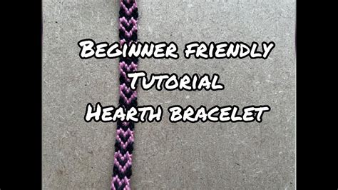 Diy Heart Friendship Bracelet Tutorial By Mijntje Youtube