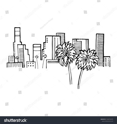 745 Los Angeles Sketch Drawing Images Stock Photos And Vectors