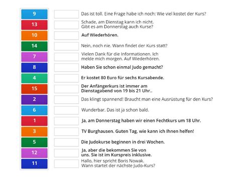 Infos Zum Kurs Match Up