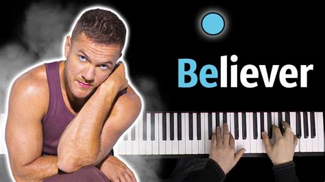 Imagine Dragons Believer Karaoke Piano Karaoke Sheets Midi