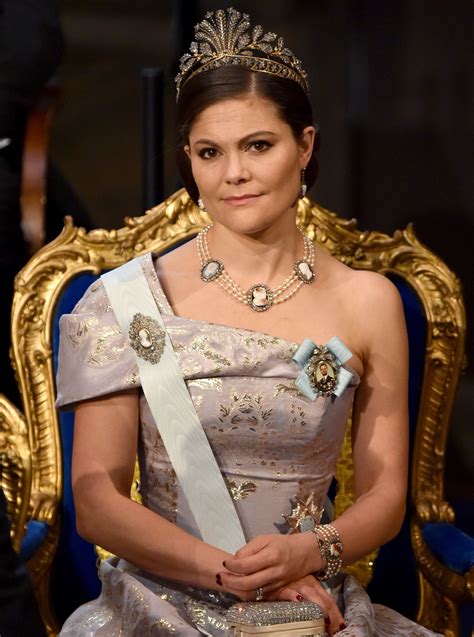 Swedish Royals Attend Nobel Peace Prize Ceremony Princess Victoria