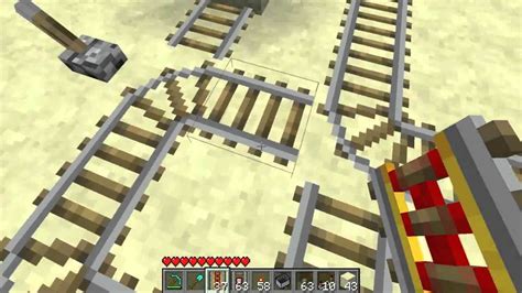 Minecraft Multi Directional Train Station Tutorial Youtube