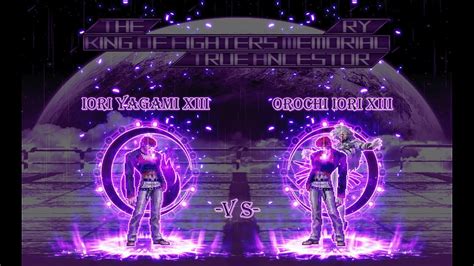 KOF True Ancestor Iori Yagami XIII Vs Orochi Iori XIII YouTube