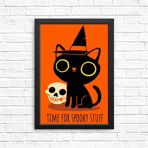 Spooky Time - Posters & Prints – Once Upon a Tee
