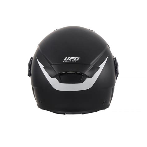 Ufo Spirit Helmet Black HE13003K Jet Helmets | MotoStorm