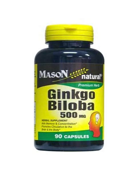 Ginko Biloba Mason Natural Capsulas Halnatur