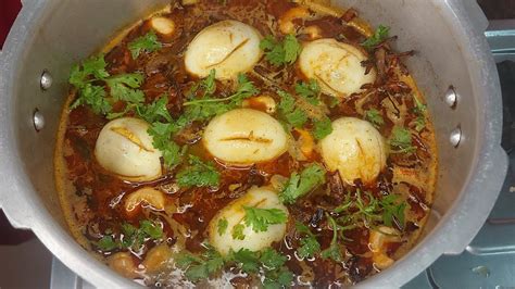 Egg Biryani In Cooker Egg Biryani Recipe In Telugu Kamalamullapudi