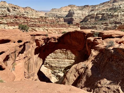 The Popular Cassidy Arch Trail In Utah S Capitol Reef National Park