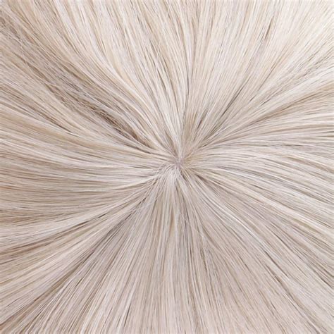 Short Pixie Cuts Hair Wigs Ombre Platinum Blonde Natural Straight Heat Resistant Synthetic Wigs