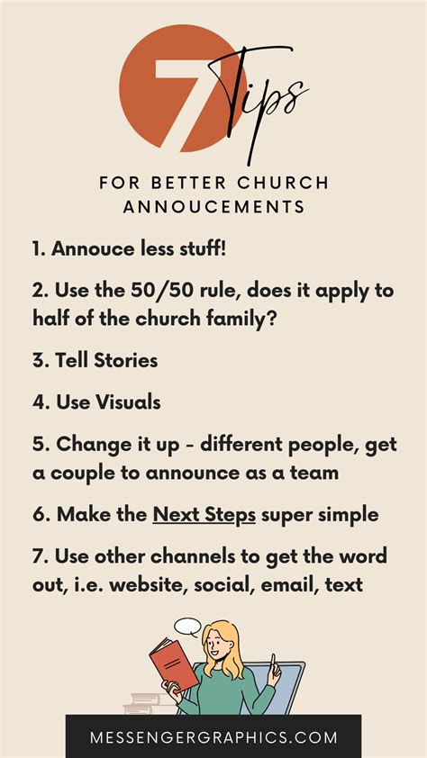 Announcements For Church 7 Tips To Make Them Better Artofit