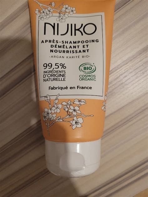 Nijiko Après Shampooing Bio Démêlant et Nourrissant 150 ml INCI Beauty