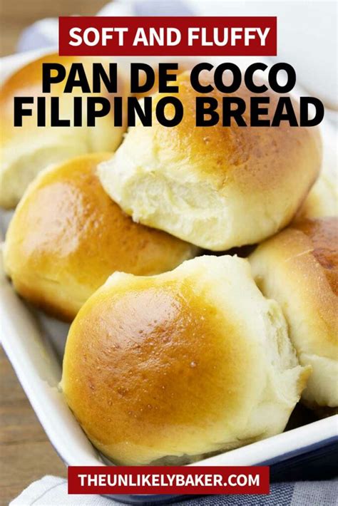 Filipino Pan De Coco Recipe The Unlikely Baker®