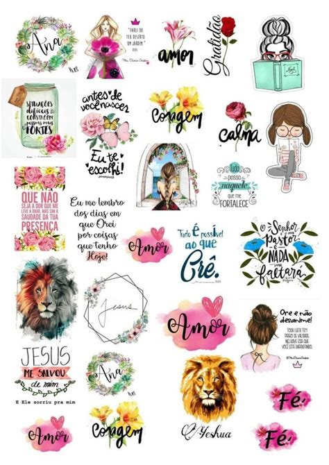 Pin on bíblia estudo Quote Stickers Journal Stickers Scrapbook