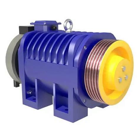 Three Phase Rpm Gearless Motor Capacity Kg Power