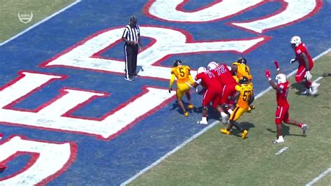 Touchdown Syveon Wilkerson Scores Vs Grambling Espn Video