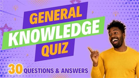 Test Your Brain With This Fun General Knowledge Quiz 30 Multiple