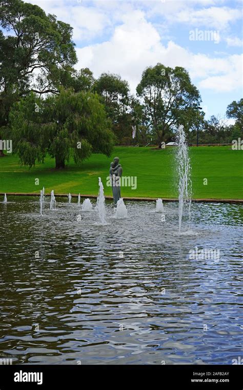 Perth Australia Jul View Of Kings Park A Large Park In The