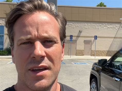 Armie Hammer Is Selling His Truck Because He Cant Afford Gas Gives