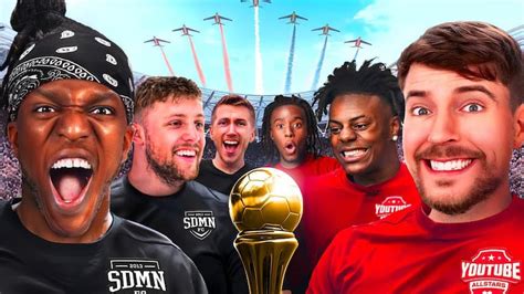 Ksi Mrbeast Xqc And More Youtubers Raise Millions In Charity Soccer