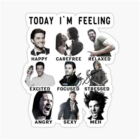 "Ben Barnes - Funny Feelings " Sticker for Sale by PAFDesign | Redbubble