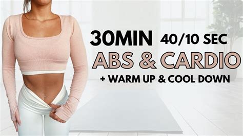 30 MIN CARDIO ABS WORKOUT No Repeat No Equipment And No Talking