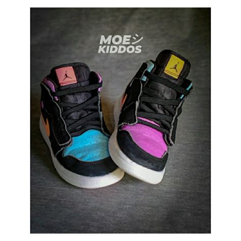 jual nike aj mid multicolour velcro shopee indonesia