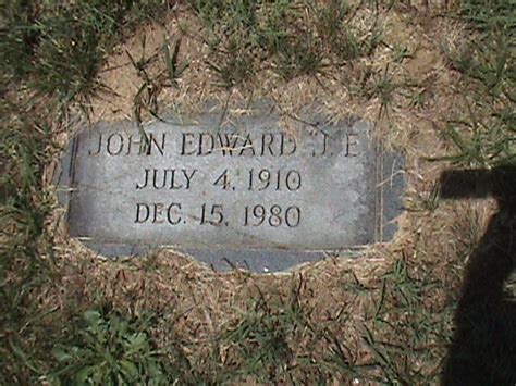 John Edward Wilson Find A Grave Memorial