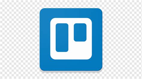 Trello Android Android Blue Text Rectangle Png Pngwing