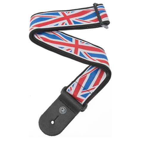 Daddario Woven Guitar Strap Union Jack Gear4music