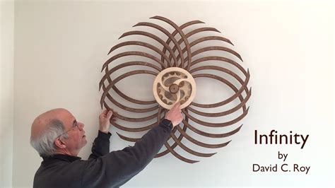 Winding The Infinity Kinetic Sculpture By David C Roy Youtube