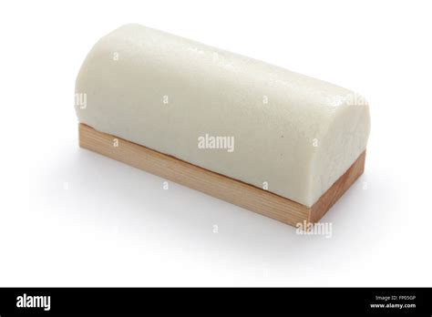 White Kamaboko Japanese Fish Cake Stock Photo Alamy