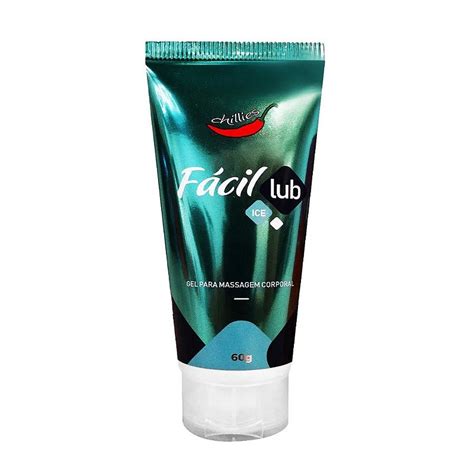 Fácil Lub Ice Gel Deslizante Facilitador 60g Chillies Sex Shop Loja Fetiches