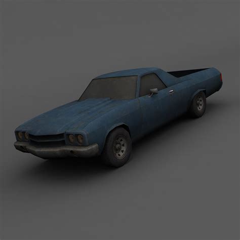 3d Model Chevrolet El Camino