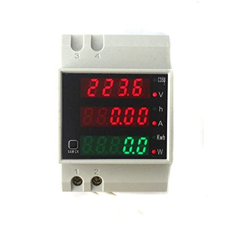 Buy Ketotek Din Rail Volt Power Watt Meter In Ac V A