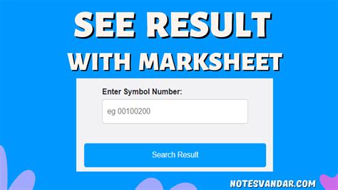 SEE Result 2079 Check Your SEE Result With Marksheet