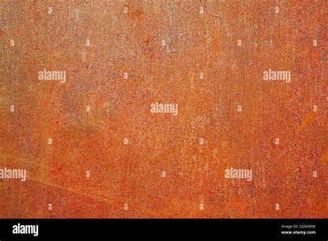 Rusty Metal Surface Texture Close Up May Be Used As Background Stock