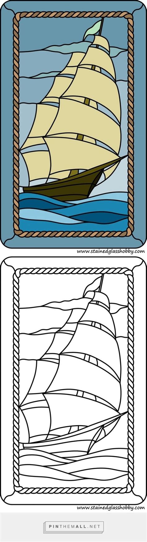 Sailboat Stained Glass A Grouped Images Picture Stained Glass