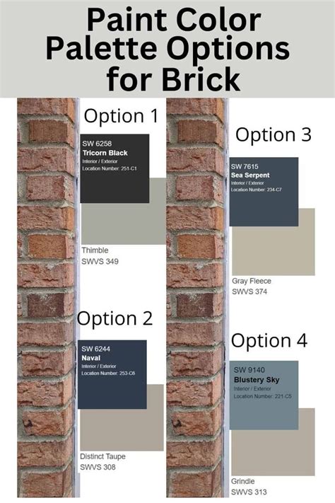 10 Brilliant Paint Colors To Go With Brick Exteriors West Magnolia