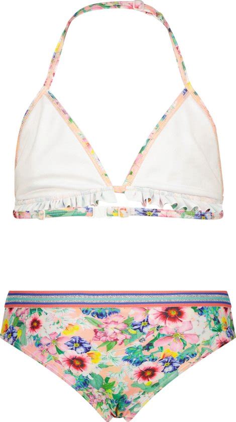 Vingino Bikini Zohara Meisjes Bikiniset Multicolor Peach Maat 152 Bol