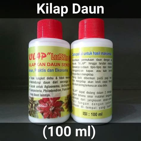 Jual Kilap Daun Leafshine Oles Ml Ml Pengkilap Daun Tanaman