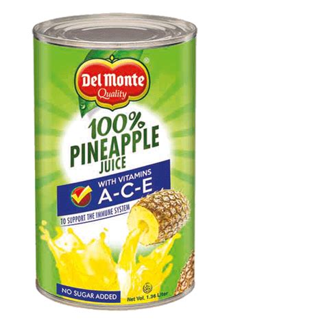 Del Monte Pineapple Juice With Vitamins A C E In Can L Imart Grocer